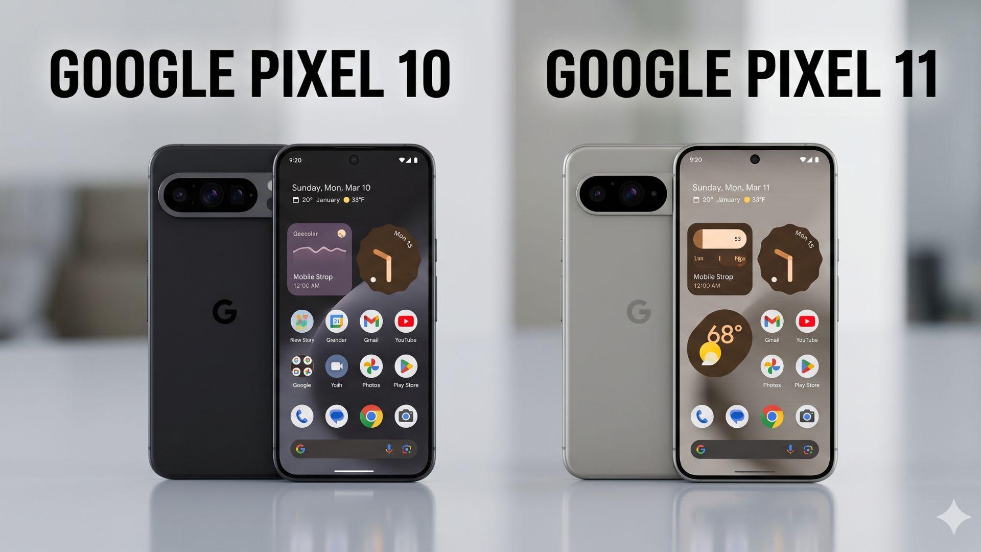 Google Pixel 11 vs. Pixel 10: Should you upgrade this year?