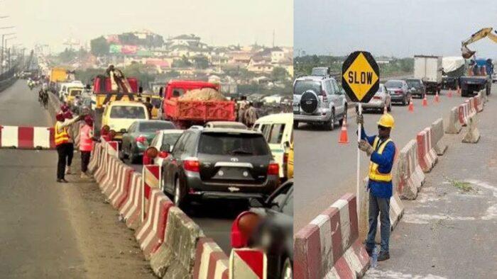 Motorists to face two weeks traffic as Lagos begins Kara Bridge repairs