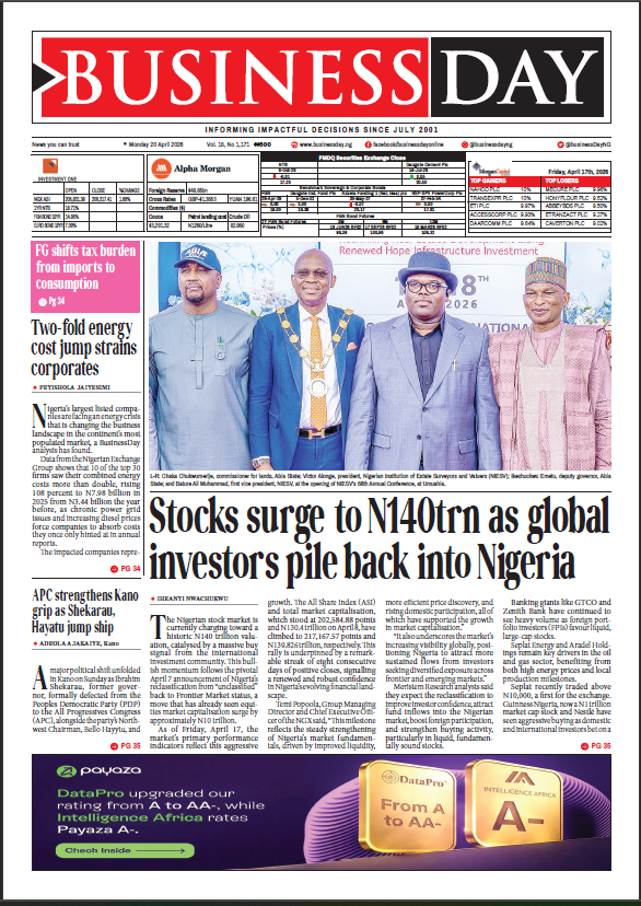 BusinessDay 20th Apr 2026
