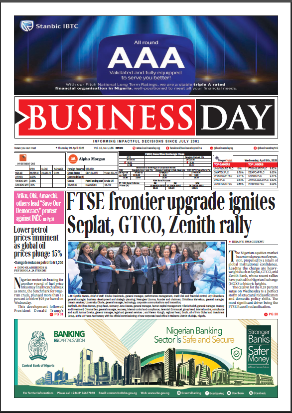BusinessDay 9th Apr 2026