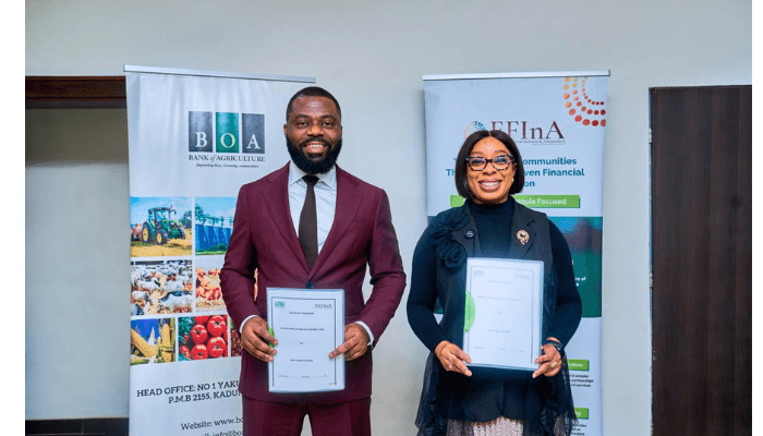 EFInA, BOA partner to expand financial access for smallholder farmers
