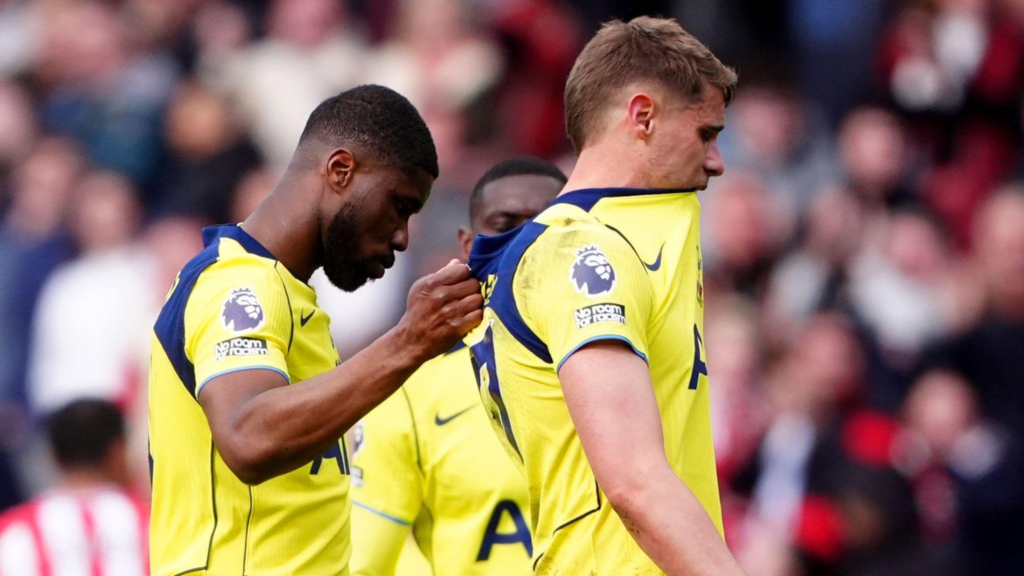 De Zerbi’s Spurs debut ends in defeat as relegation fears deepen