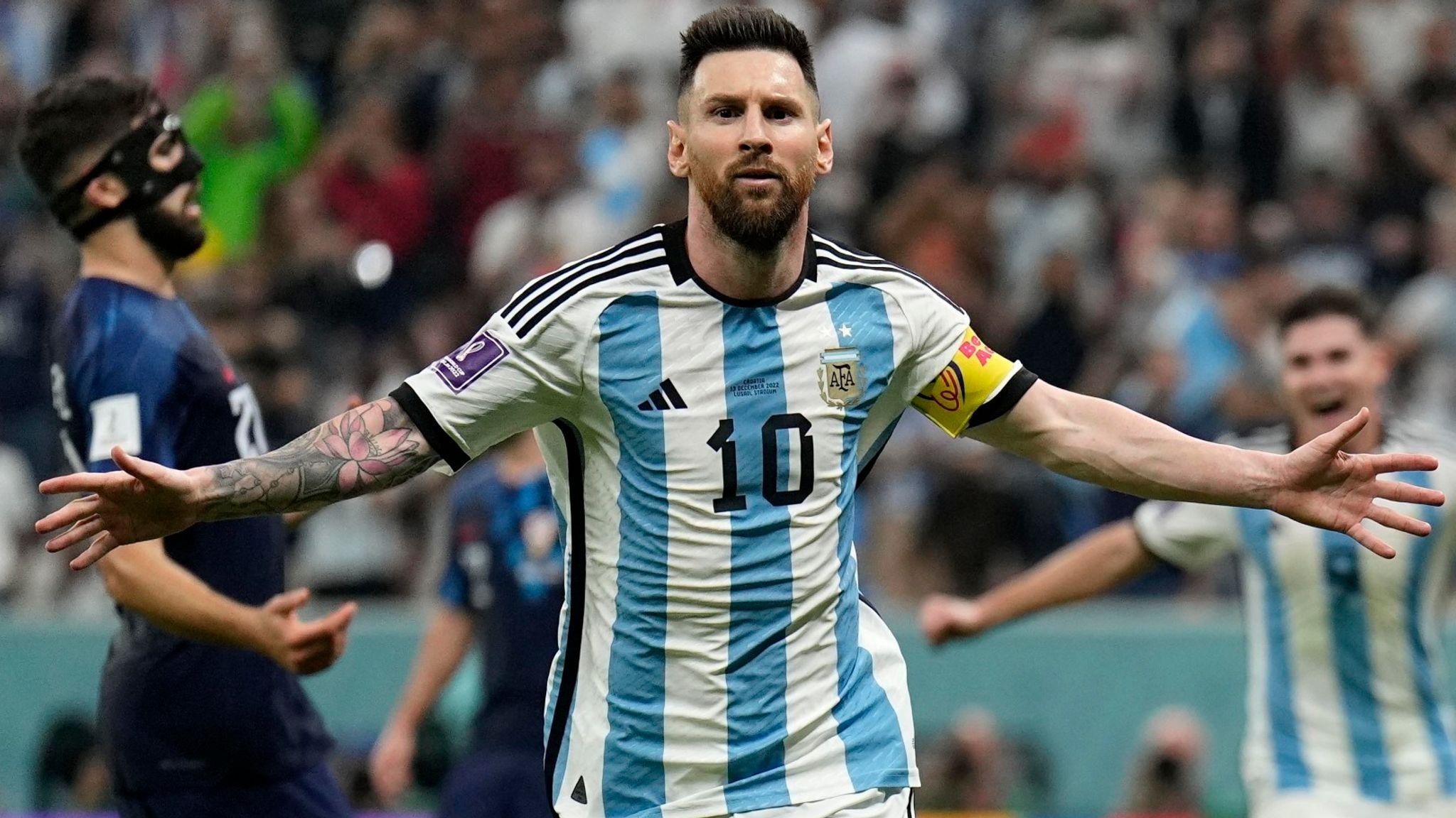 Lionel Messi rewrites World Cup record books