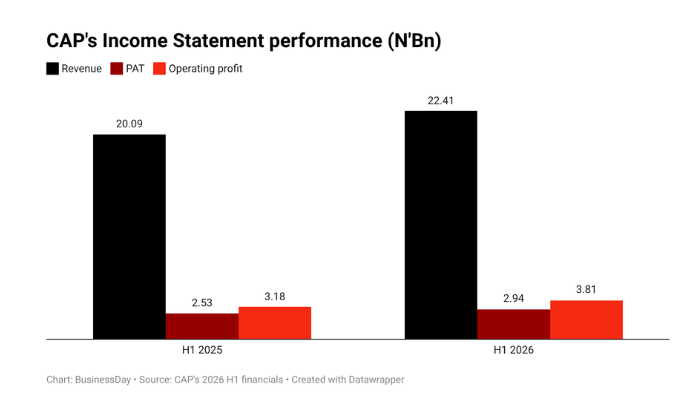 CAP posts 20% operating profit growth on cost discipline