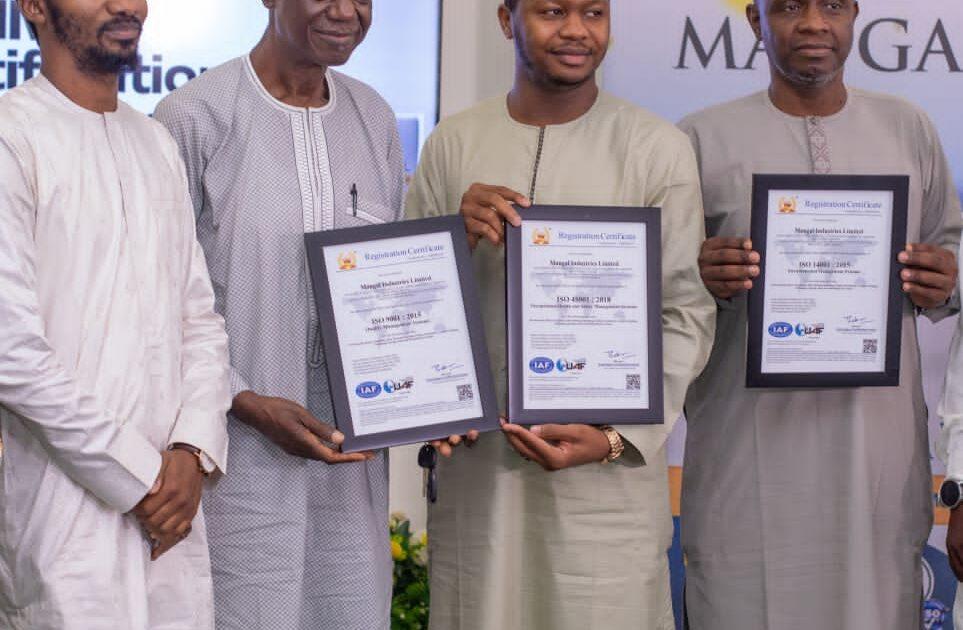Mangal Industries secures triple ISO certifications