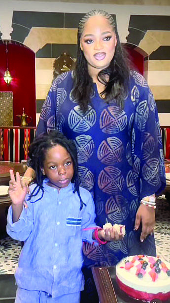 Ogunwusi shares moments with son at birthday celebration