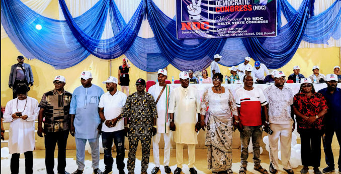 NDC holds Delta congress, inaugurates executives
