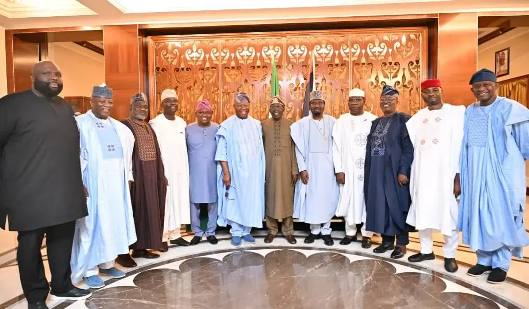 Tinubu receives Senate leadership on sallah homage visit in Lagos