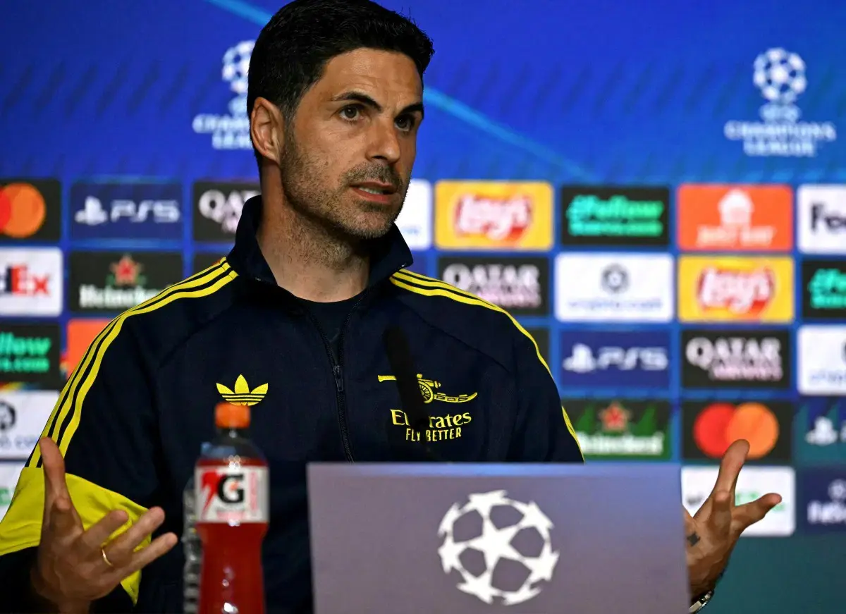 Champions League: Arteta charges players to 'make a statement'