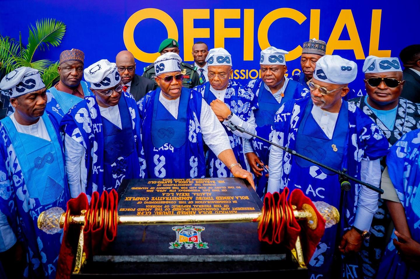 Tinubu Commends Lagos For High-Quality Projects As Sanwo-Olu Unveils Key Infrastructure