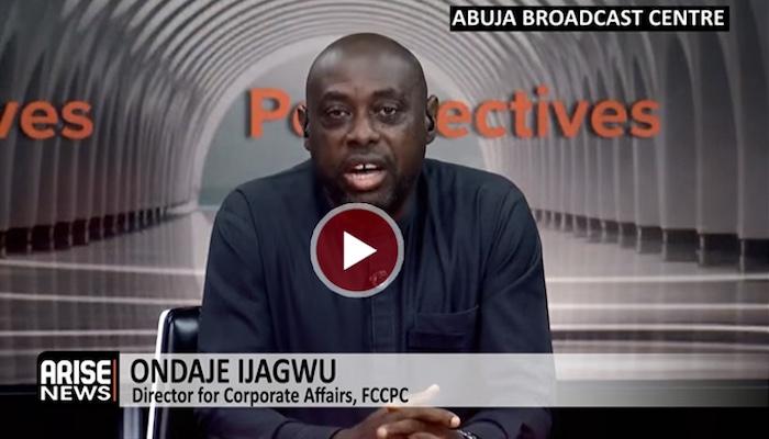 FCCPC: Consumer Complaints Are Civil Matters, Not Criminal Offences, Says Ijagwu