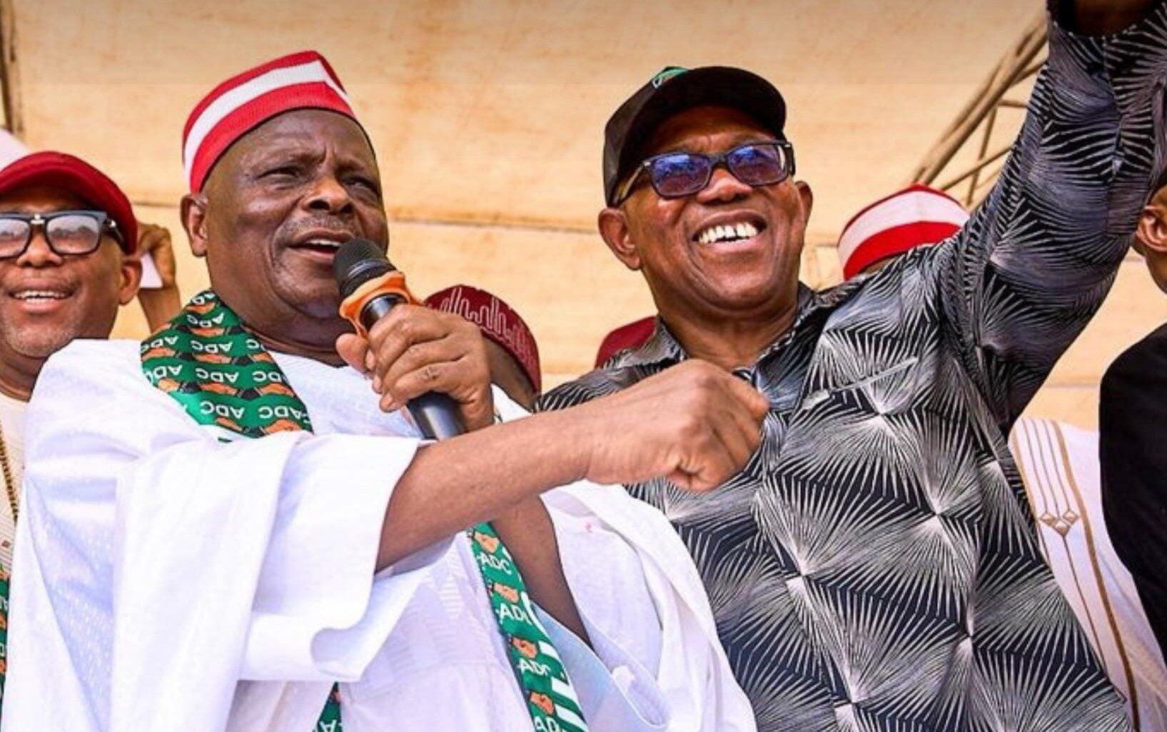 Peter Obi, Kwankwaso Arrive NDC Secretariat For Talks