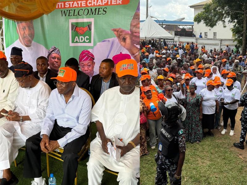 David Mark, Aregbesola Rally Ekiti Voters, Back Bejide’s Governorship Bid