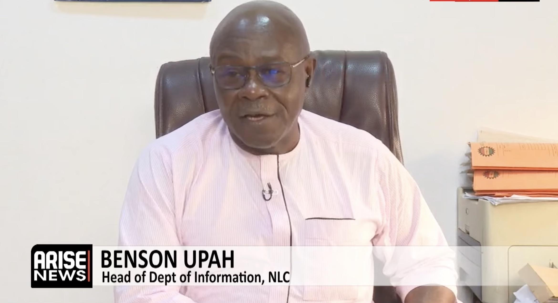 Benson Upah: ₦100,000 Minimum Wage Cannot Solve Workers’ Problems