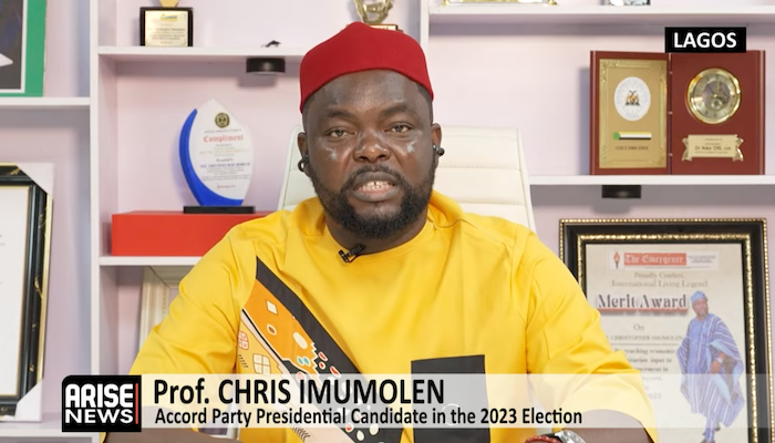 Chris Imumolen: I Have Not Pledged Allegiance To Adeleke