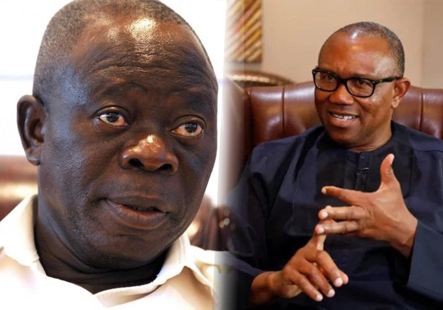 Reps caucus leader tackles Oshiomhole over Peter Obi’s security record as governor