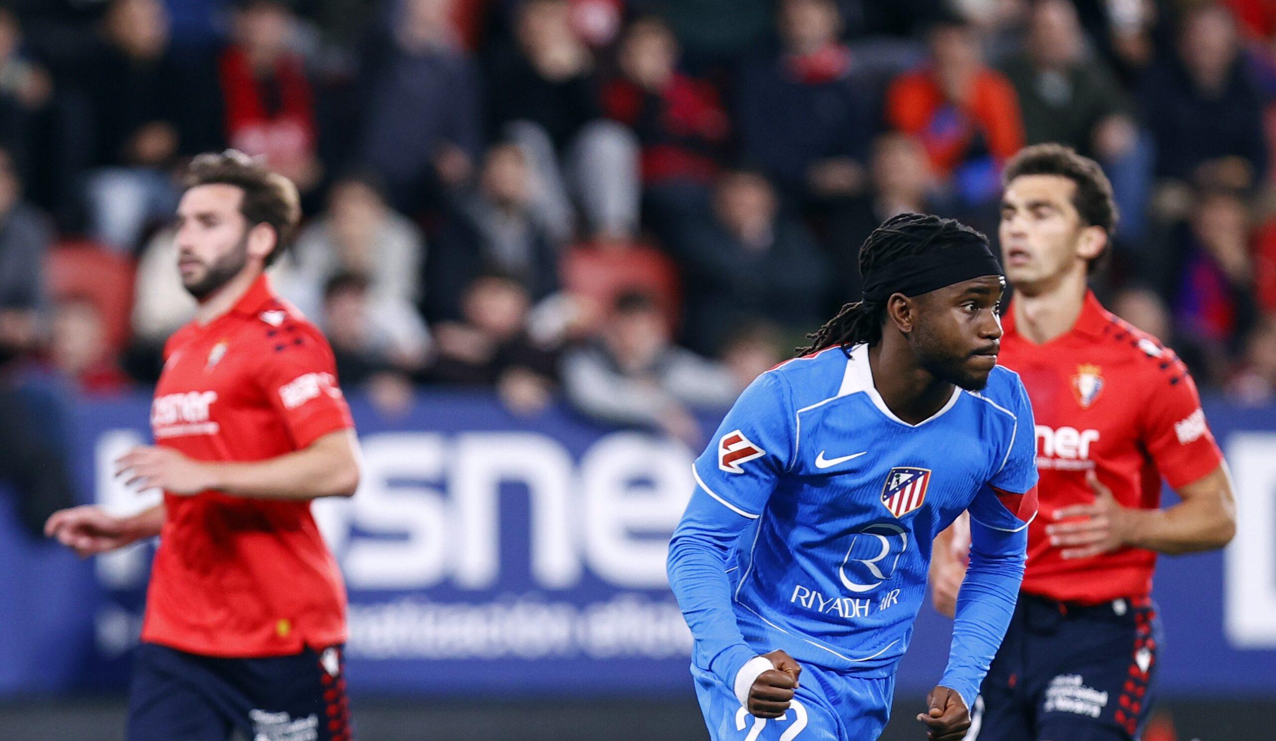 Lookman fires Atlético Madrid back to winning ways against Osasuna