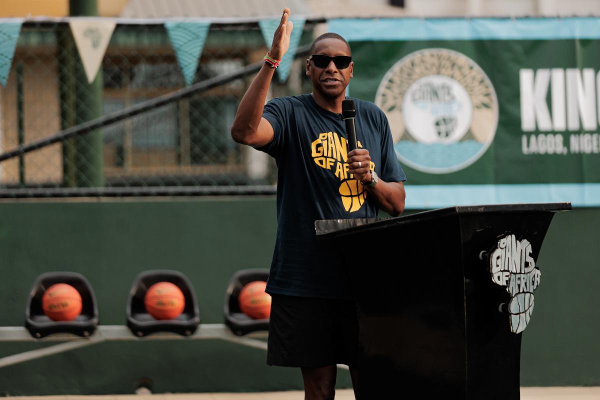 Giants of Africa opens 50th community basketball court in Lagos