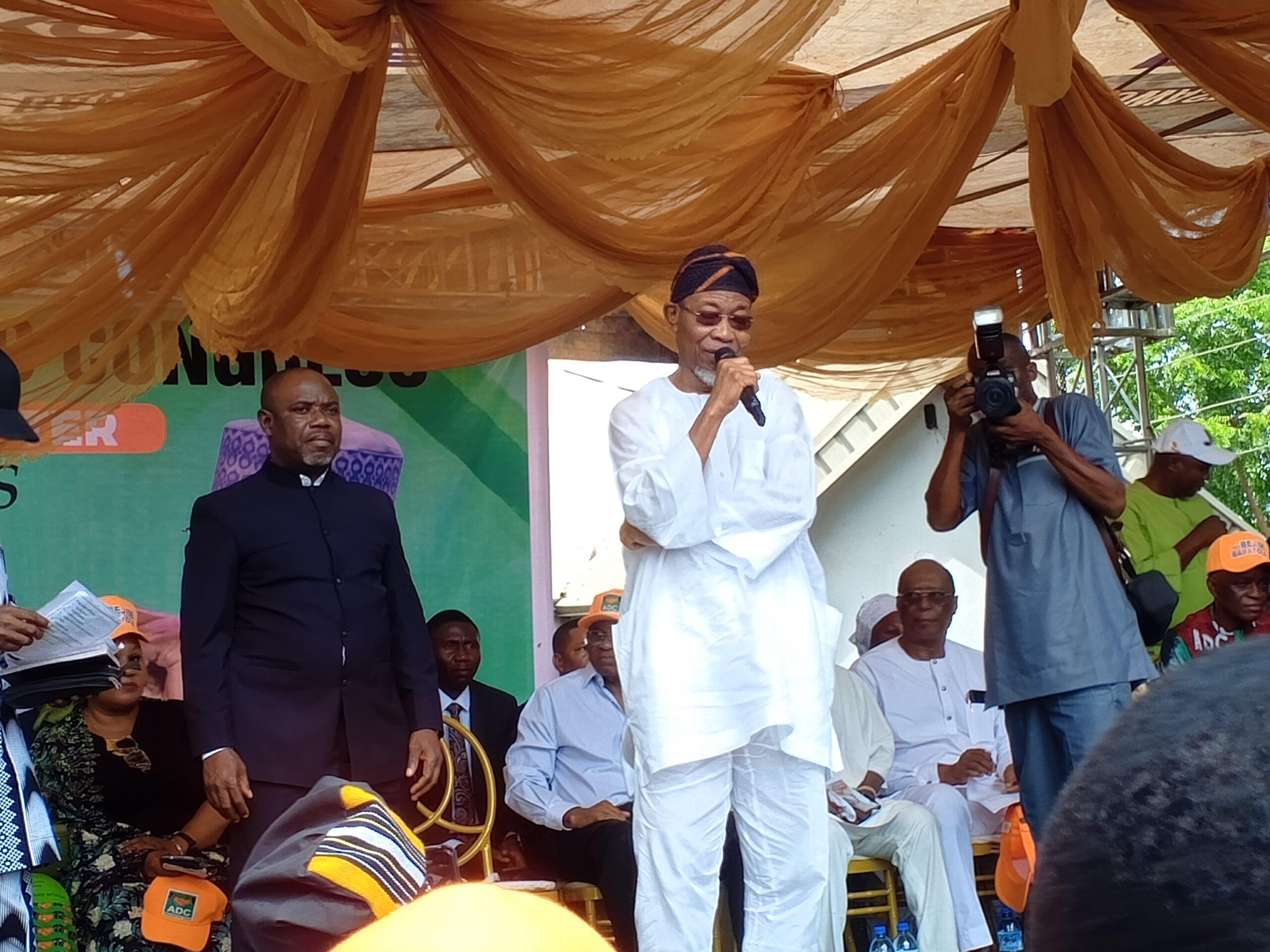#EkitiDecides2026: Aregbesola optimistic of ADC’s victory, dismisses Tinubu’s support song as “obsolete”