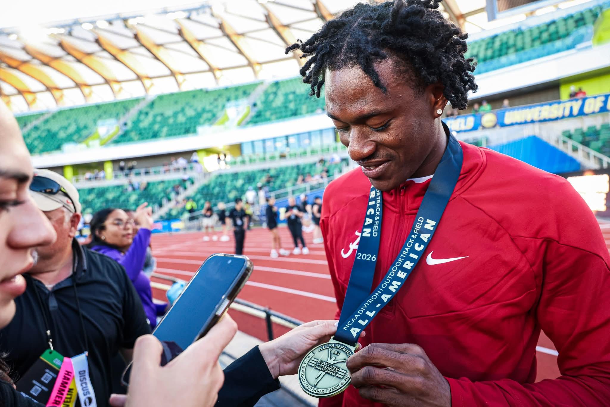 NCAA Championships: Ogazi shatters records, Ajayi strikes gold as Nigerians shine in Eugene