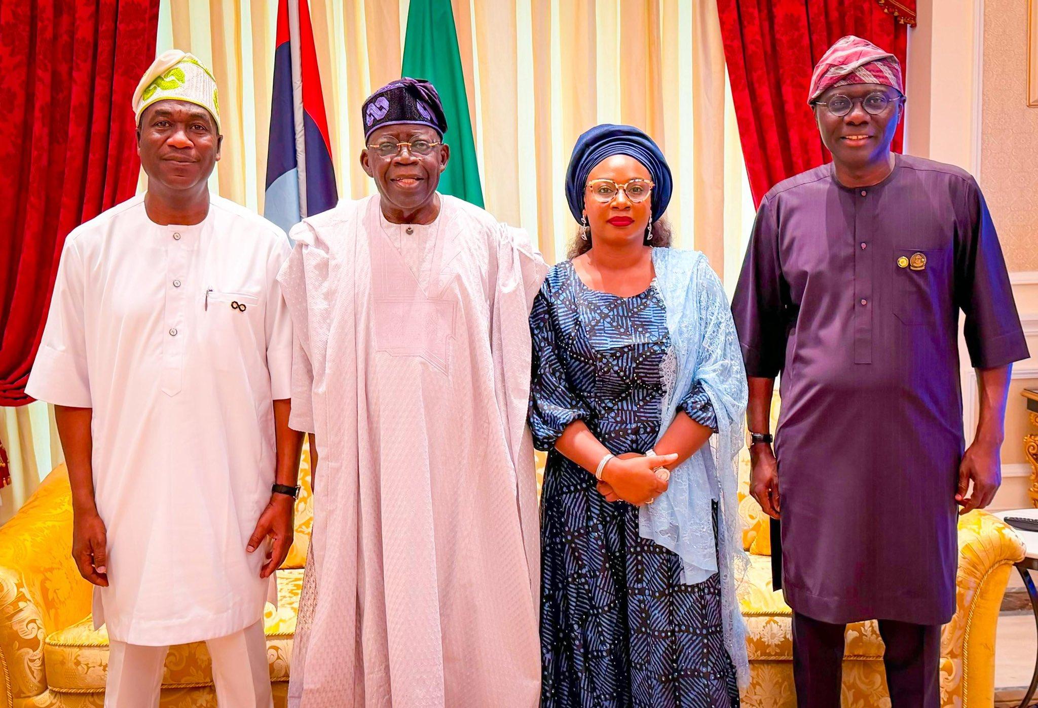 2027: Sanwo-Olu presents Hamzat, Sonayon-James as APC’s Lagos governorship ticket