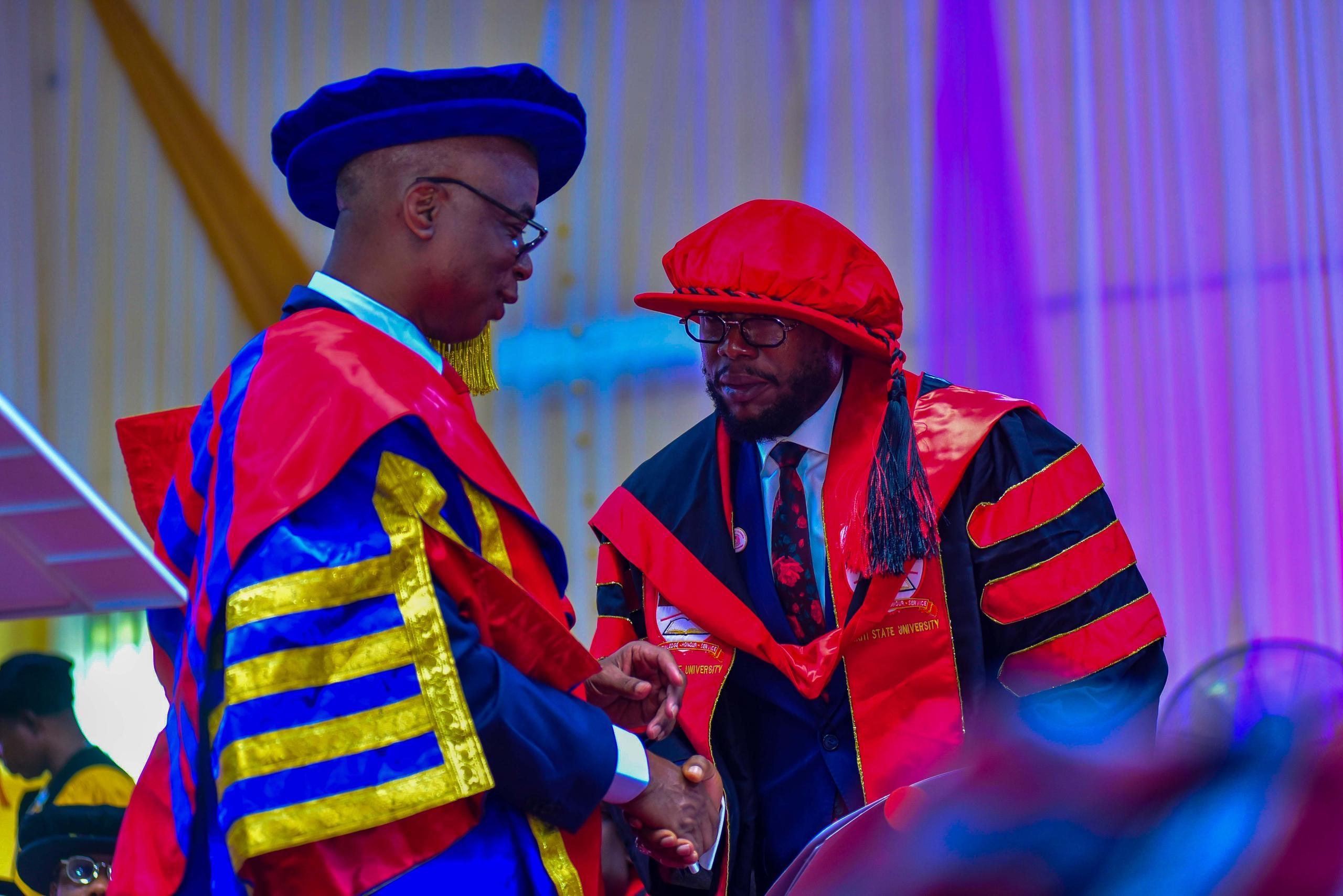 Ekiti varsity confers Honorary Doctorate on FCMB Group Executive, Akinsanmi Falaki