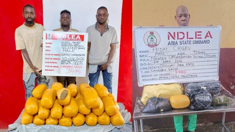 NDLEA arrests 93-year-old man, 69-year-old doctor over drug trafficking