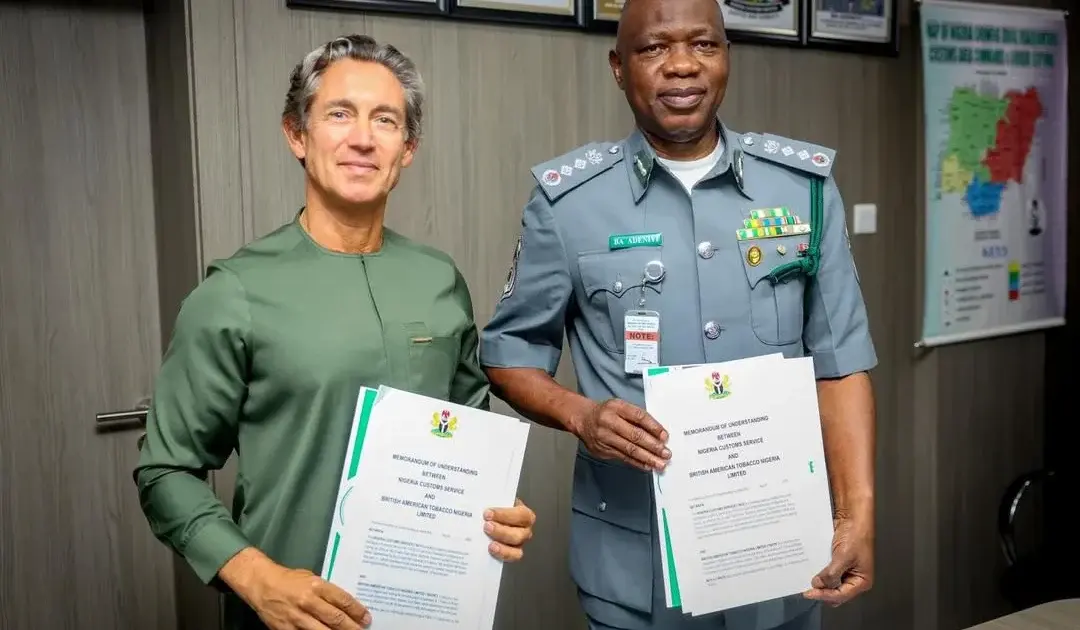 Customs, BAT Nigeria sign pact against tobacco smuggling