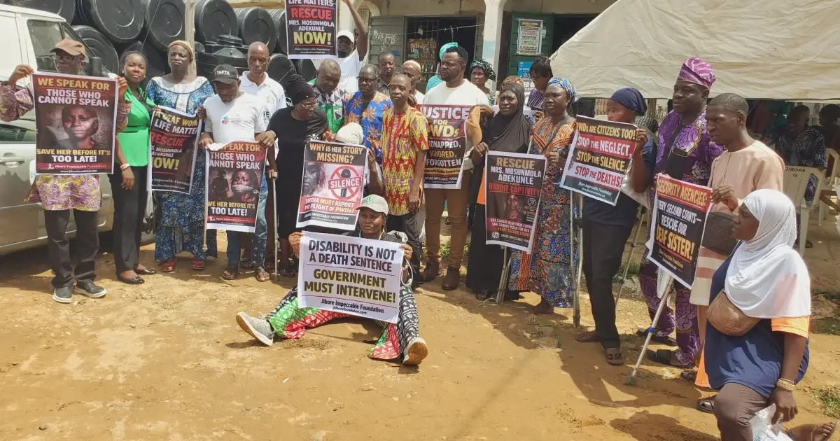 Family pleads for release of hearing-impaired widow kidnapped in Kwara