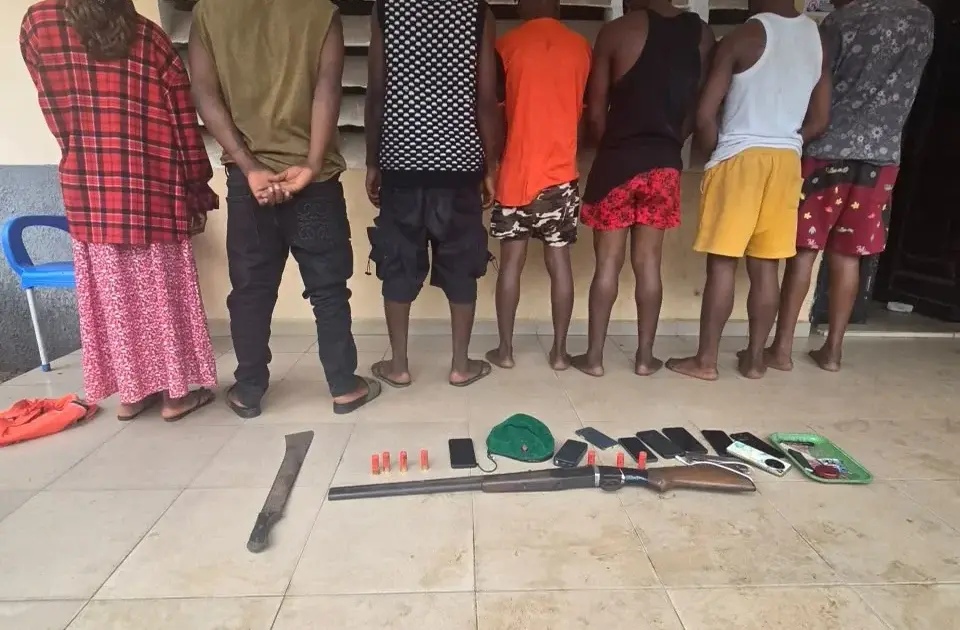 Police arrest seven cultists in Delta, recover weapons