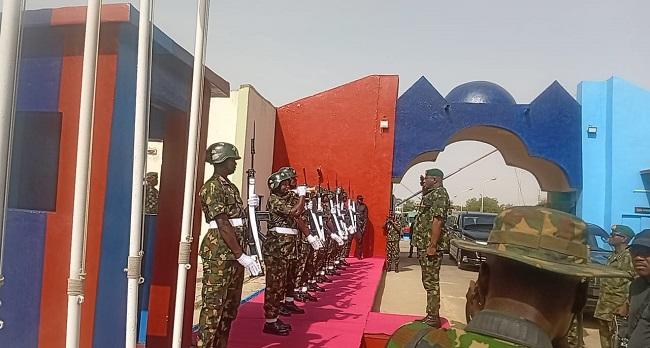 PHOTOS: CDS Arrives Zamfara on Operational Visit