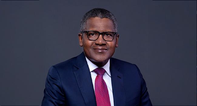 JUST IN: Dangote Inducted As Honorary Fellow Of Nigerian Academy Of Engineering