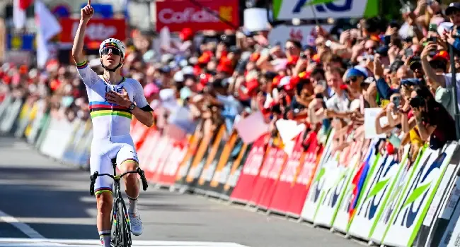 Pogacar Cracks Teen Seixas To Win 4th Liege-Bastogne-Liege