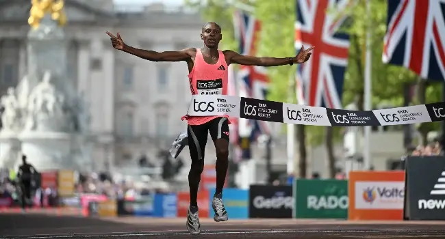 Kenya's Sawe Makes History With First Sub-Two-Hour Marathon In London