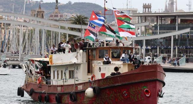Gaza Aid Flotilla Sets Sail From Barcelona