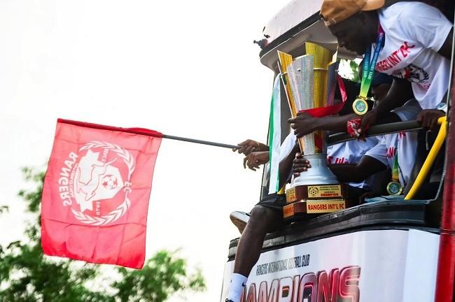 Rangers Hold Colourful Parade In Enugu After Record Ninth NPFL Title Triumph
