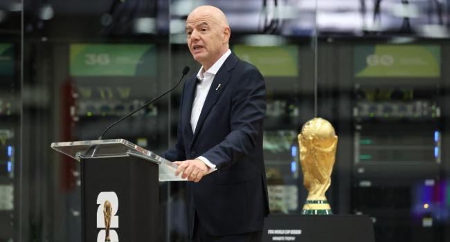 FIFA Boss Infantino Faces Questions On Eve Of World Cup