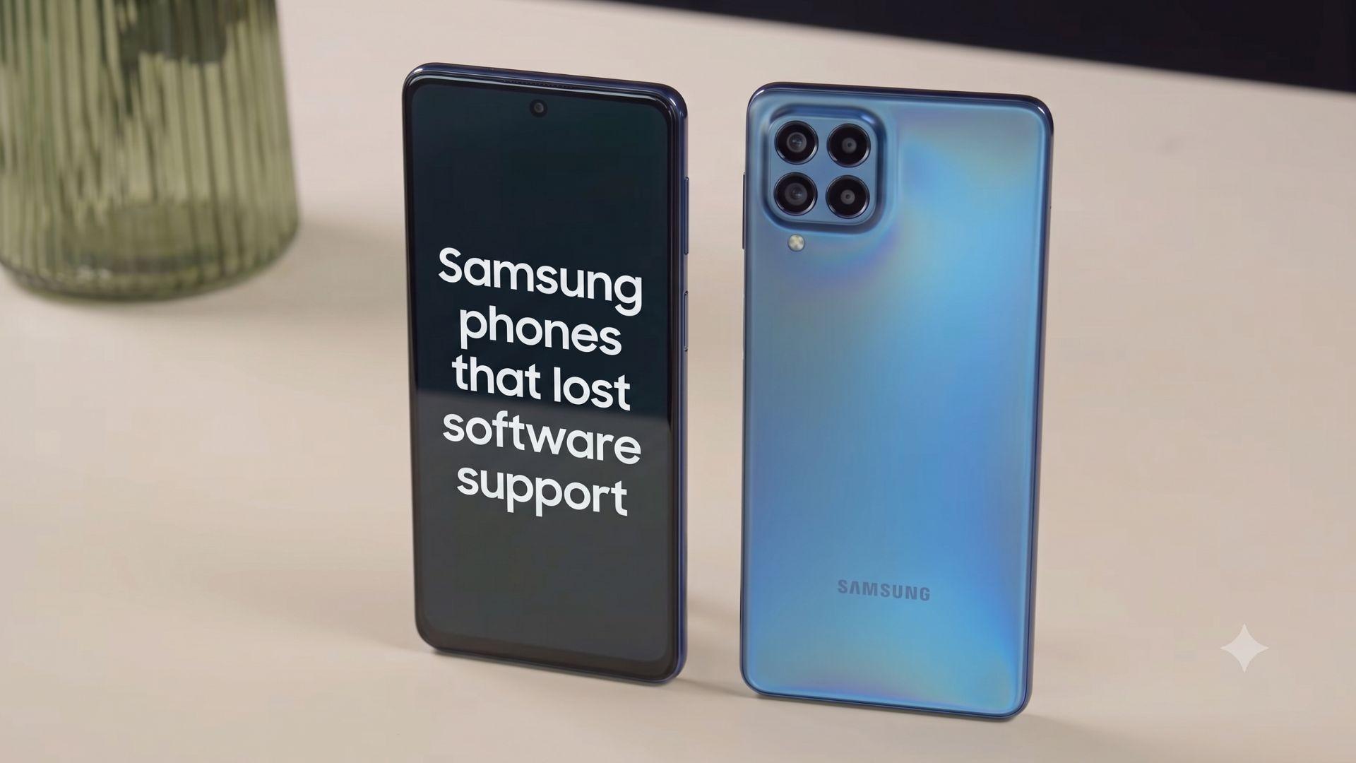 Samsung phones that lost software support in June 2026