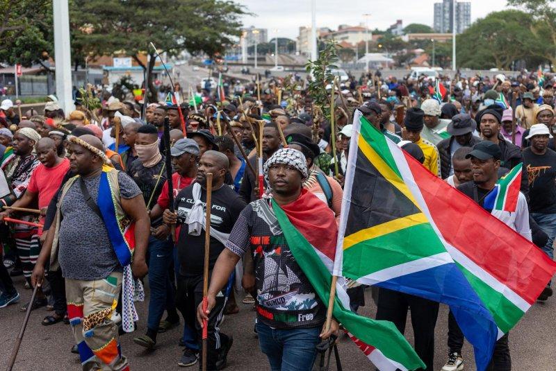 Uber Eats, Sixty60 deliveries grounded as anti-migrant protests empty South Africa’s roads