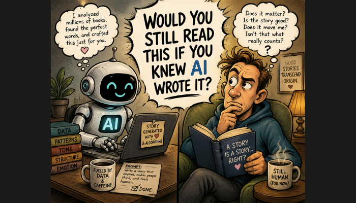 POLL: Would you still read this if you knew AI wrote it?