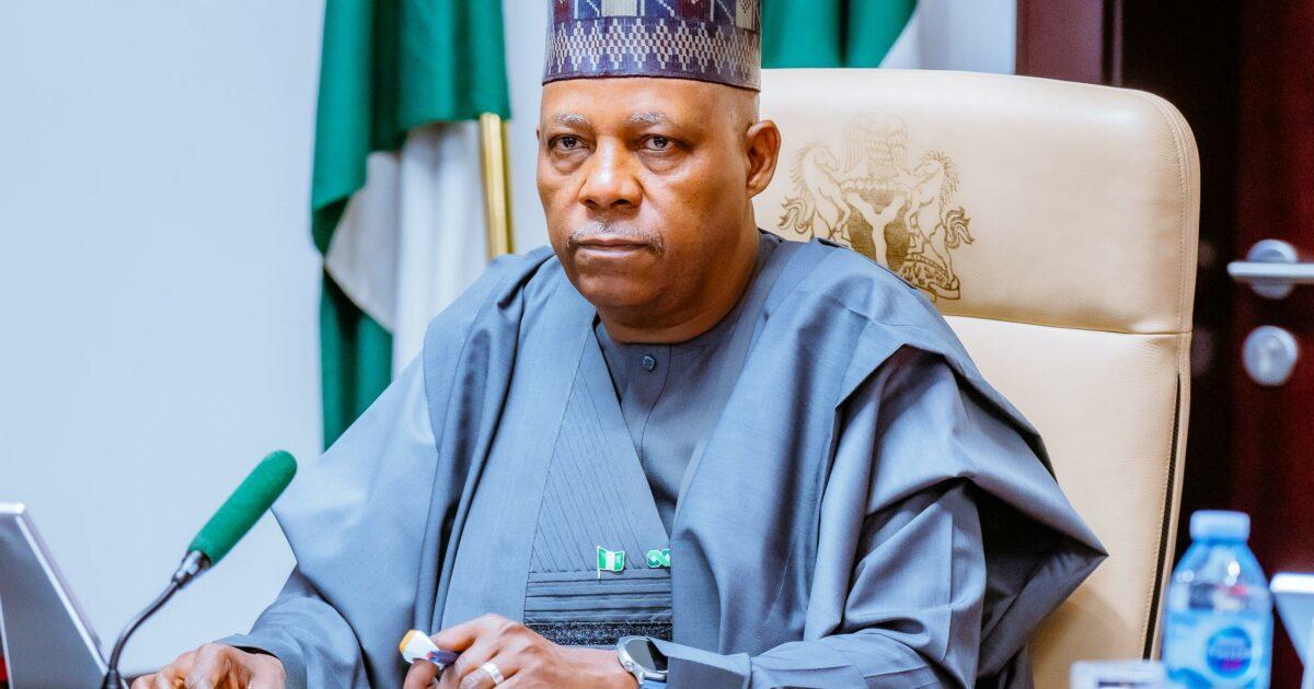 Shettima pledges support for governance institute bill