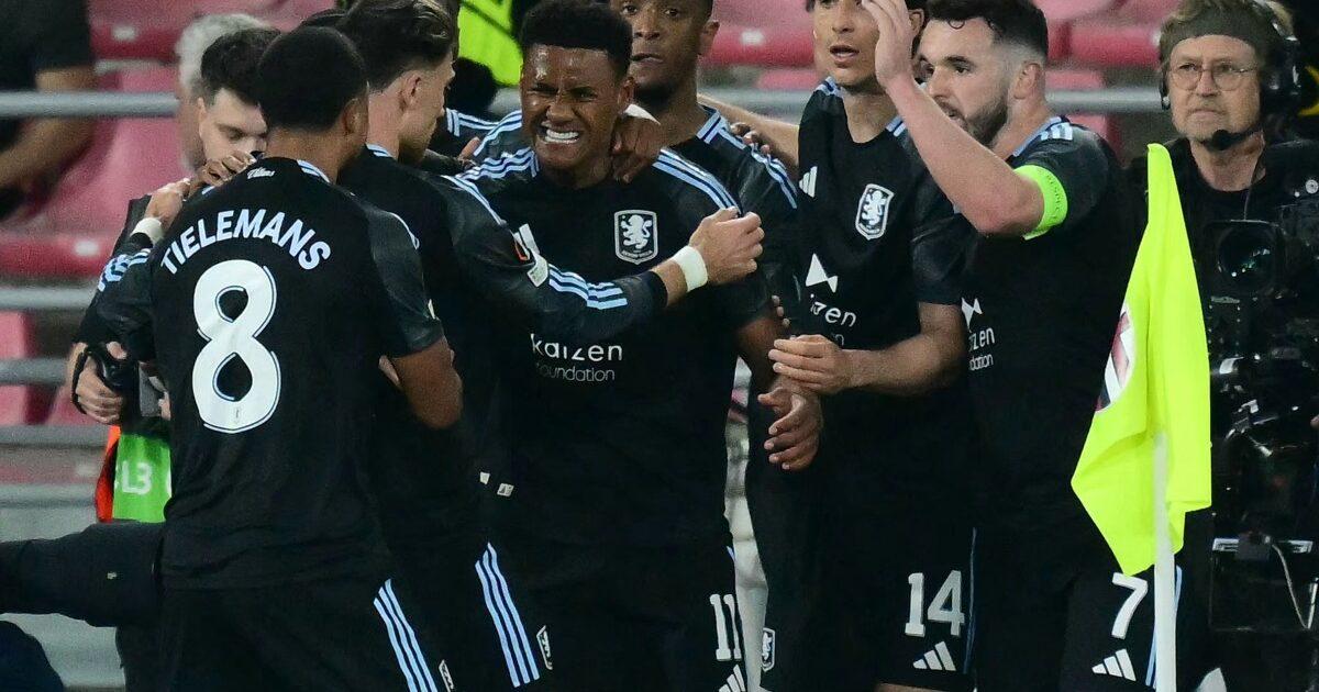 Aston Villa beat Bologna 3-1 to boost Europa League semi-final bid