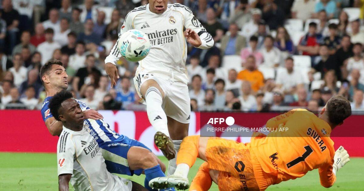 La Liga: Mbappe scores as Real Madrid sink Alaves 2-1