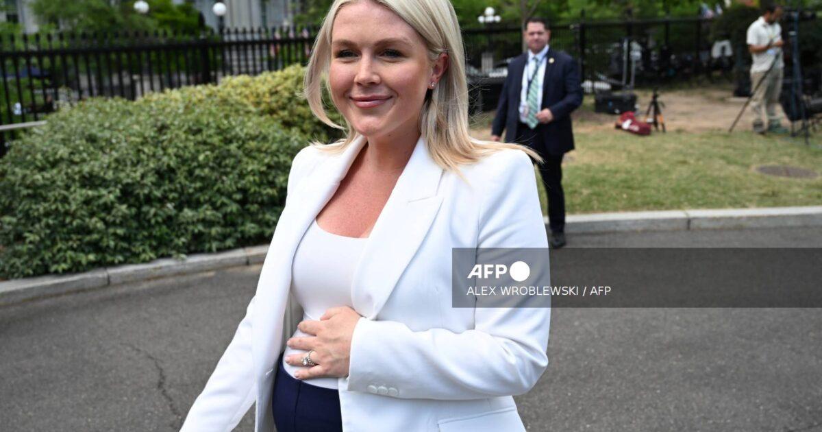 Trump spokeswoman announces maternity leave