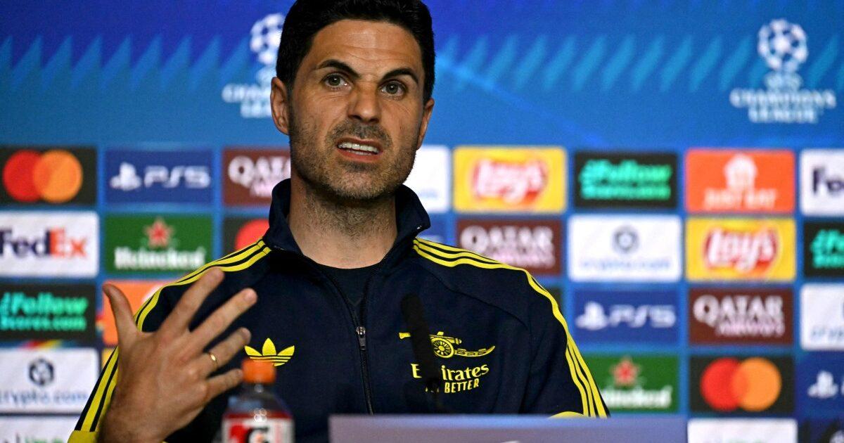 Arteta warns Atletico will face Arsenal ‘beasts’ in Champions League
