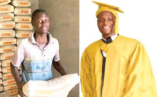 I suffered hunger, carried cement bags to have first-class – 21-year-old LAUTECH graduate, Agbalaya