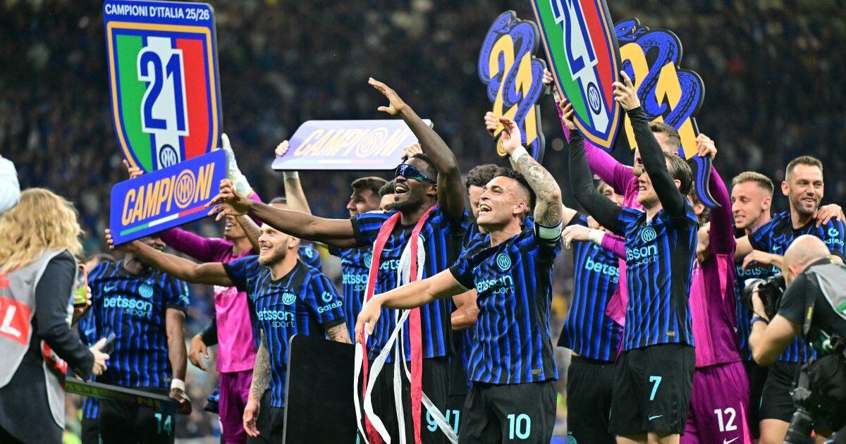 Serie A: Inter Milan win Italian title for third time in six seasons
