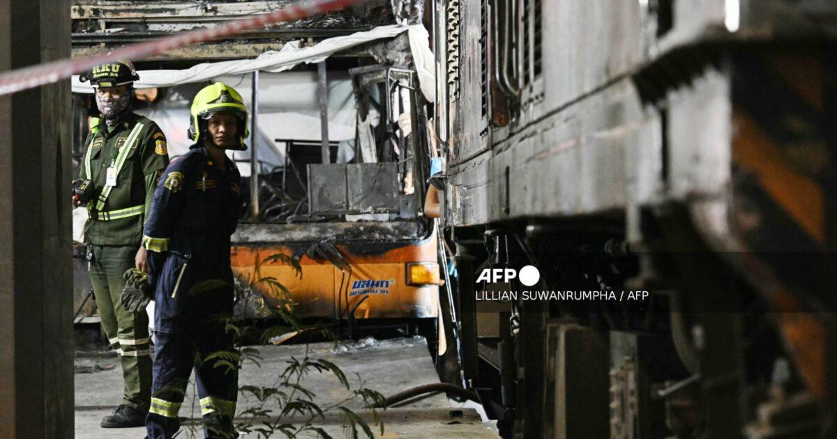 Eight dead, dozens injured in Thailand train-bus collision
