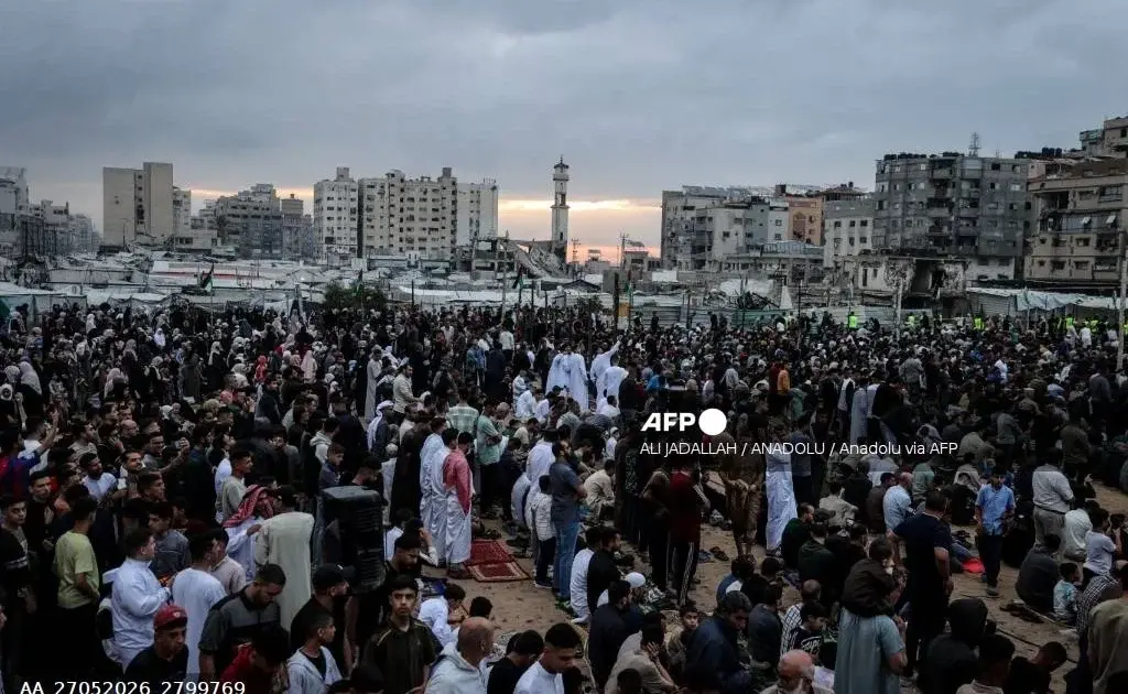 No feasts, no joy: Gazans mark a dark Eid