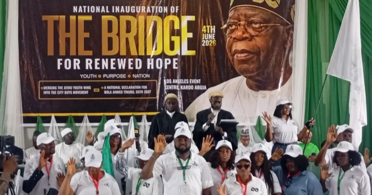 Group pledges 10m votes for Tinubu